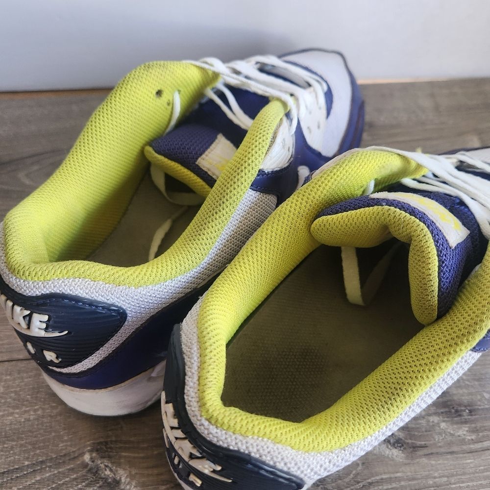 2010 Nike Air Max 90 Wicket Purple Athletic Shoes Sneakers Mens Size 10.5 READ - Picture 15 of 15